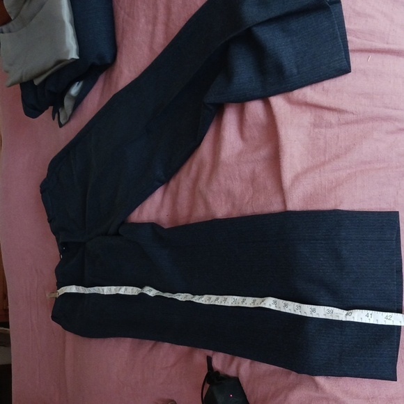 3 piece gray pin stripe suit 100% wool box 21 - Picture 12 of 12